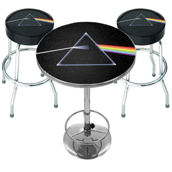 Pink Floyd The Dark Side Of The Moon Bar Set (Table & 2 X Bar Stools) - Pink Floyd - Fanituote - ROCK SAX - 5060937964795 - keskiviikko 1. kesäkuuta 2022