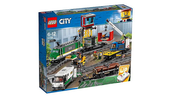 Cover for 1226 Teile LEGO® City 60198 Güterzug · City Güterzug (Spielzeug) (2018)