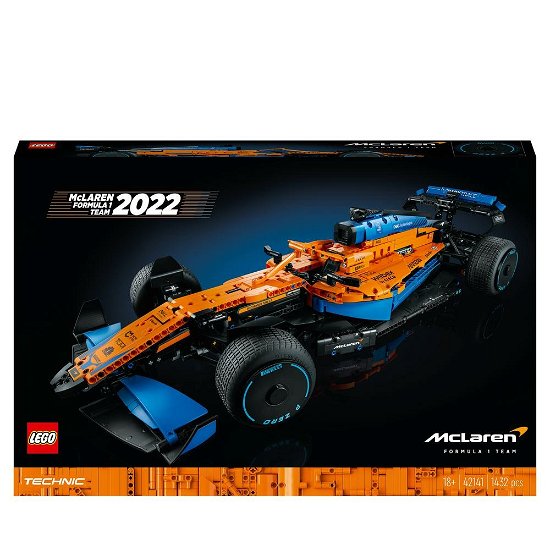 McLaren Formule 1 racewagen Lego (42141) - Lego - Fanituote - LEGO - 5702017160795 - 