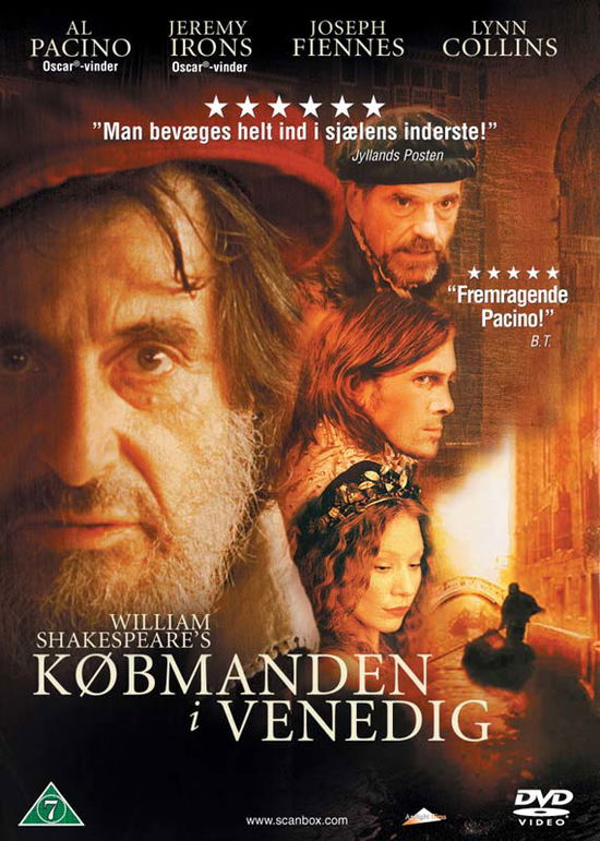 Cover for Al Pacino / Jeremy Irons · Købmanden I Venedig (DVD) (2005)