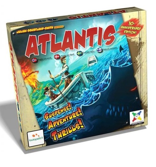 Flugten fra Atlantis (Nordic) -  - Brettspill - Vennerød Forlag - 7090033001795 - 2017