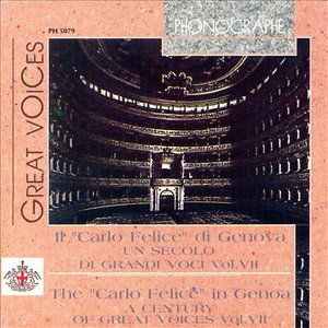 Cover for Un Secolo di Grandi Voci Vol.7 · Faticani / Paganelli / Granforte (CD)