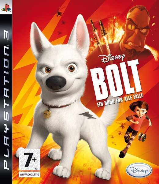 Cover for Spil-playstation 3 · Disney's Bolt (PS3) (2009)