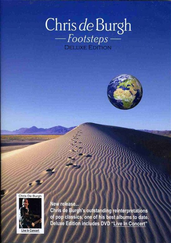 Cover for Chris De Burgh · Footsteps (Bonus Dvd) (Pal0) (DVD/CD) (2009)