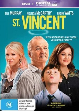 Cover for St Vincent (DVD) (2015)