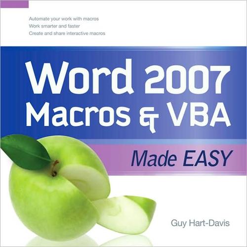 Cover for Guy Hart-Davis · Word 2007 Macros &amp; VBA Made Easy (Taschenbuch) (2009)