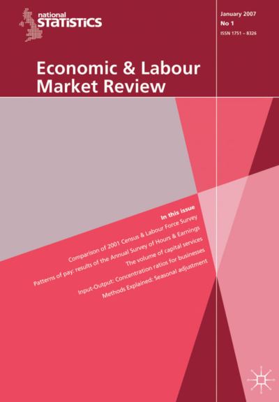 Cover for Na Na · Economic and Labour Market Review Vol 1, no 9 (Paperback Book) (2007)