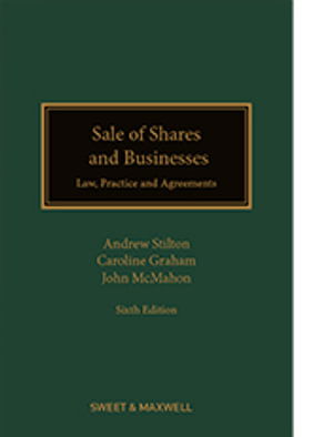 Cover for Andrew Stilton · Sale of Shares and Businesses: Law, Practice and Agreements (Book) (2022)