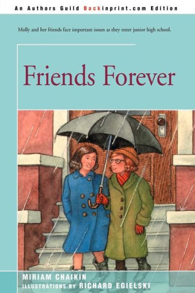 Cover for Miriam Chaikin · Friends Forever (Paperback Book) (2001)