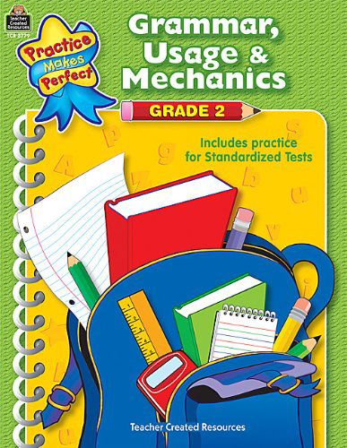 Cover for Melissa Hart · Grammar, Usage &amp; Mechanics Grade 2 (Practice Makes Perfect (Teacher Created Materials)) (Pocketbok) (2003)