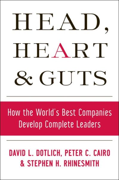 Cover for Dotlich, David L. (Mercer Delta Executive Learning Ctr.) · Head, Heart and Guts: How the World's Best Companies Develop Complete Leaders - Jossey-Bass Leadership Series (Hardcover Book) (2006)