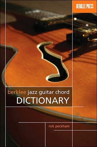 Cover for Rick Peckham · Berklee Jazz Guitar Chord Dictionary (Bok) (2007)