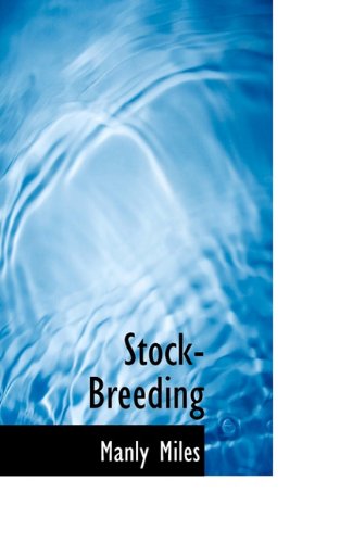 Cover for Manly Miles · Stock-breeding (Paperback Book) (2009)