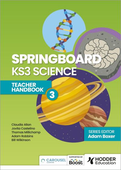 Cover for Adam Boxer · Springboard: KS3 Science Teacher Handbook 3 (Paperback Bog) (2024)