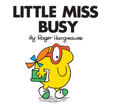 Cover for Roger Hargreaves · Little Miss Busy - Little Miss Classic Library (Paperback Bog) (2018)