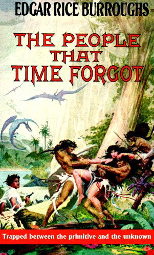 Cover for Edgar Rice Burroughs · The People That Time Forgot (The Caspak Trilogy, Book 2) (Library Edition) (Audiobook (CD)) [Library, Unabridged Library edition] (2011)