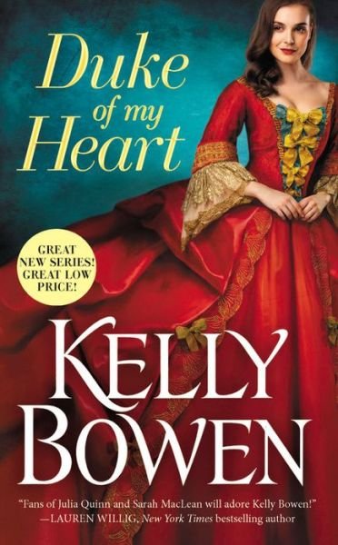 Cover for Kelly Bowen · Duke of My Heart - A Season For Scandal (Paperback Bog) (2016)