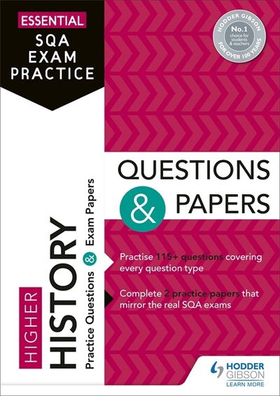 Cover for Hodder Gibson · Essential SQA Exam Practice: Higher History Questions and Papers: From the publisher of How to Pass (Taschenbuch) (2019)