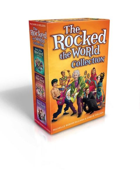 Cover for Roehm McCann, Michelle (Michelle Roehm McCann) · The Rocked the World Collection: Boys Who Rocked the World, Girls Who Rocked the World, and More Girls Who Rocked the World Boxed Set (Paperback Book) (2019)