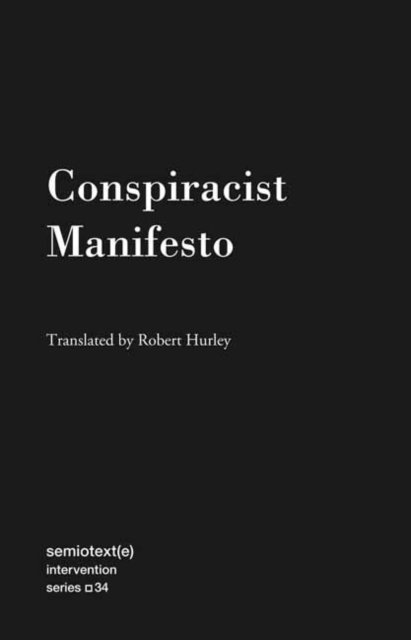 Cover for Anonymous Anonymous · Conspiracist Manifesto (Paperback Book) (2023)