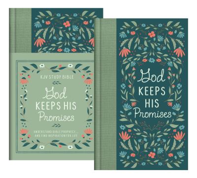 Cover for Christopher D. Hudson · God Keeps His Promises KJV Study Bible [Sage Floral] (N/A) (2021)