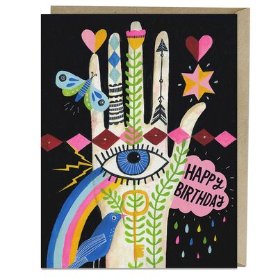 6-Pack Lisa Congdon for Em & Friends Women Rainbow Hand Card - Lisa Congdon - Other - Knock Knock - 9781642448795 - July 10, 2019