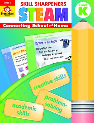 Cover for Evan-Moor Educational Publishers · Skill Sharpeners: Steam, Grade K (Taschenbuch) (2021)