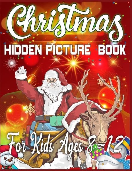 Cover for Sk Publishing · Christmas Hidden Picture Book For Kids Ages 8-12 (Paperback Bog) (2019)