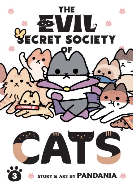 Cover for Pandania · The Evil Secret Society of Cats Vol. 3 - The Evil Secret Society of Cats (Paperback Bog) (2023)