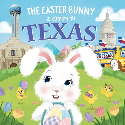 Cover for Eric James · The Easter Bunny is Coming to Texas (Hardcover Book) (2020)