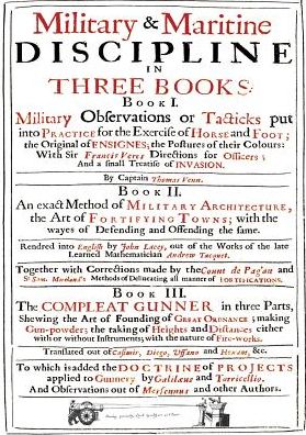 Cover for Thomas Venn · VENN's MILITARY &amp; MARITIME DISCIPLINE 1672: In Three Books... Military Observations on Tacticks put into Practice for the Exercise of Horse and Foot... an Exact Method of Military Architecture... the Compleat Gunner (Paperback Book) (2016)