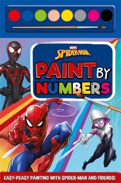 Cover for Marvel Entertainment International Ltd · Marvel Spider-Man: Paint By Numbers (Paperback Bog) (2023)