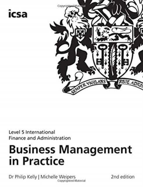 Cover for Dr Philip Kelly · Business Management in Practice (Taschenbuch) (2019)