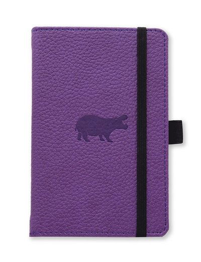 Cover for Notebooks Dingbats* · Dingbats* Wildlife A6 Pocket Lined - Purple Hippo Notebook (Oracle cards) (2019)