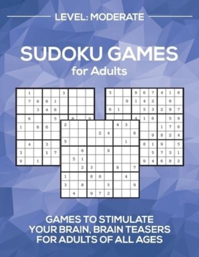 Cover for Barb Drozdowich · Sudoku Games for Adults Level (Paperback Book) (2020)