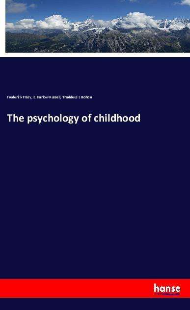 Cover for Tracy · The psychology of childhood (Book)