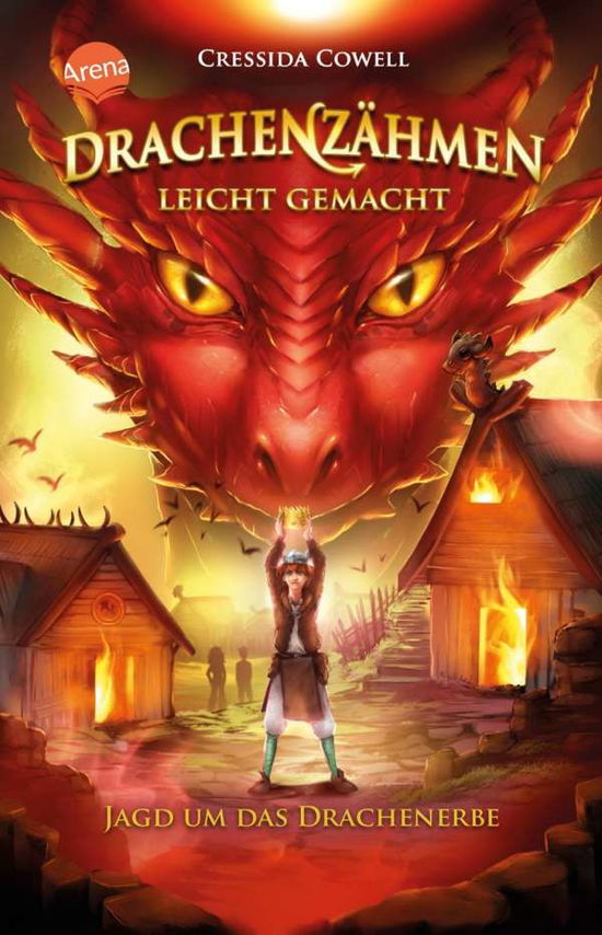 Cover for Cressida Cowell · Drachenzähmen leicht gemacht (9). Jagd um das Drachenerbe (Taschenbuch) (2021)