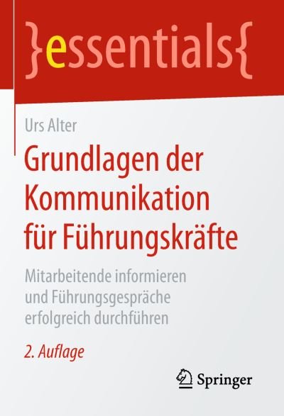 Cover for Alter · Grundlagen der Kommunikation für (Bog) (2018)