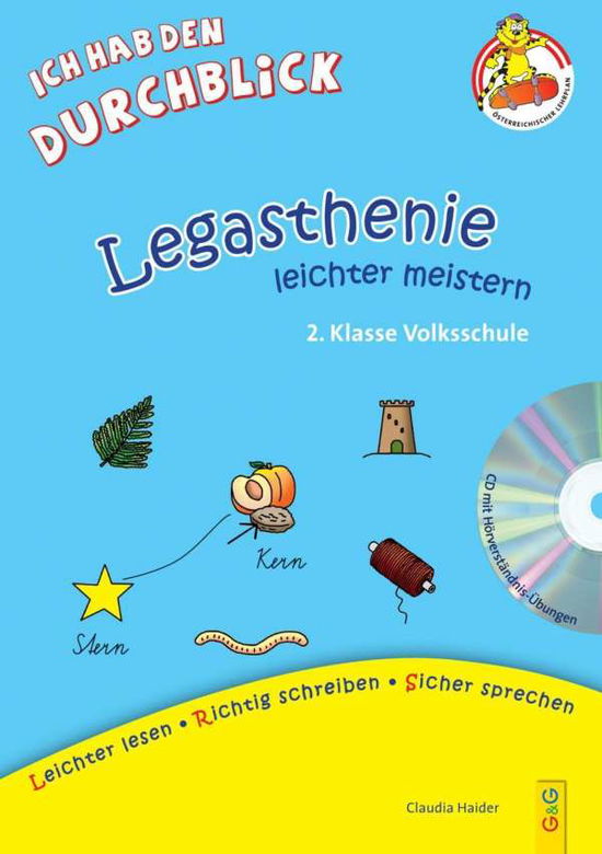 Cover for Haider · Legasthenie leichter.2.Kl.m.CD (Buch)