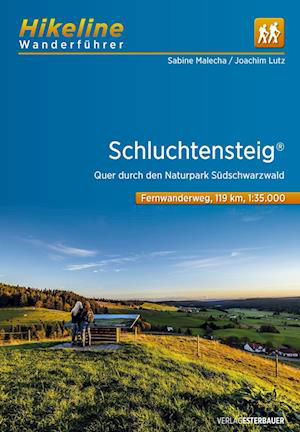 Cover for Esterbauer Verlag · Wanderführer Schluchtensteig 1 : 35.000 (Paperback Book) (2019)