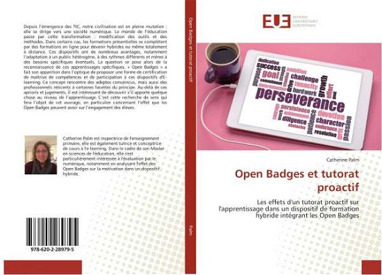 Cover for Palm · Open Badges et tutorat proactif (Bok)
