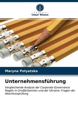 Cover for Maryna Polyatska · Unternehmensfuhrung (Paperback Book) (2021)