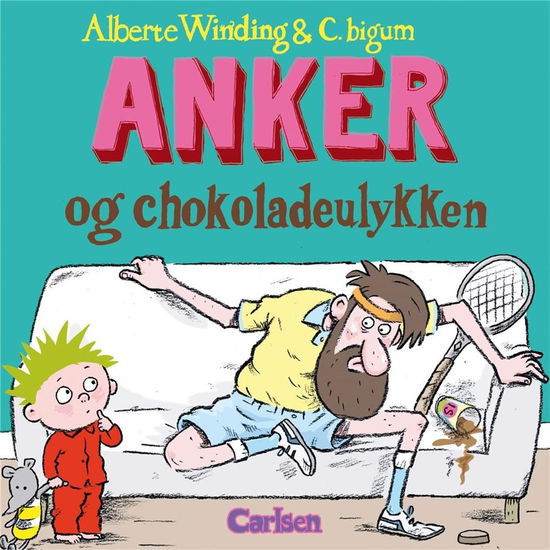 Cover for Alberte Winding · Anker: Anker og chokoladeulykken (Indbundet Bog) [1. udgave] (2019)