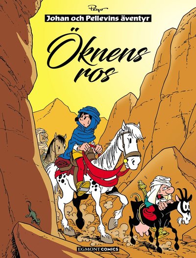 Cover for Luc Parthoens Thierry Culliford · Öknens ros (Hardcover Book) (2022)