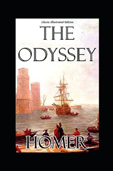 Cover for Homer Homer · The Odyssey: a classics illustrated edition (Paperback Book) (2022)