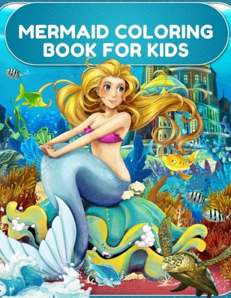 Cover for Mermaid Anna · Mermaid Coloring Book for Kids (Paperback Book) (2020)