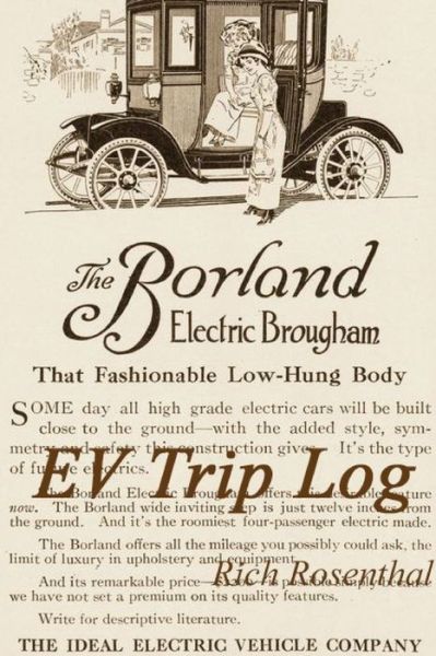 Cover for Richard Rosenthal · EV Trip Log (Paperback Book) (2021)