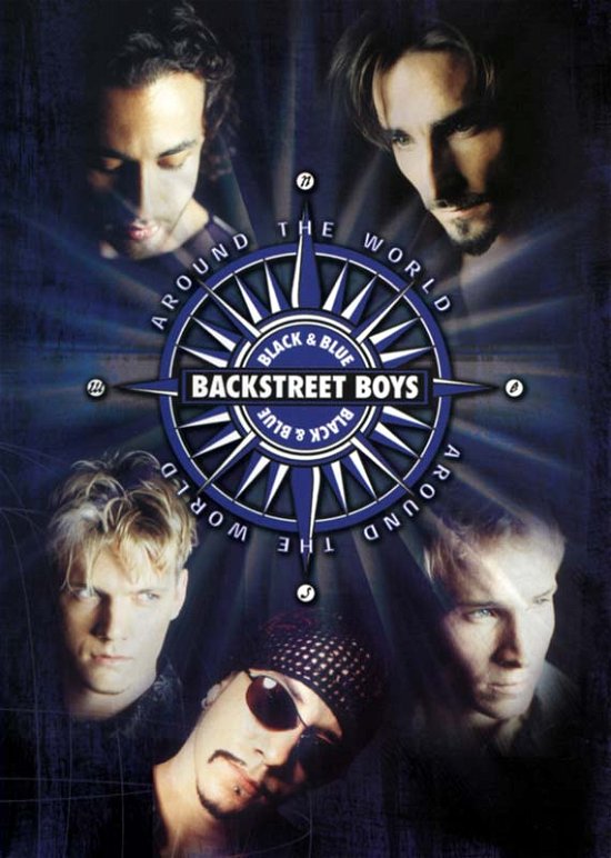 Cover for Backstreet Boys · Black &amp; Blue Around the World (DVD) (2001)