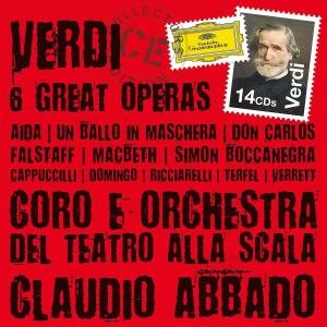 Verdi: 6 Great Operas - Abbado / Teatro Alla Scala / B - Musik - POL - 0028947903796 - 13. december 2012