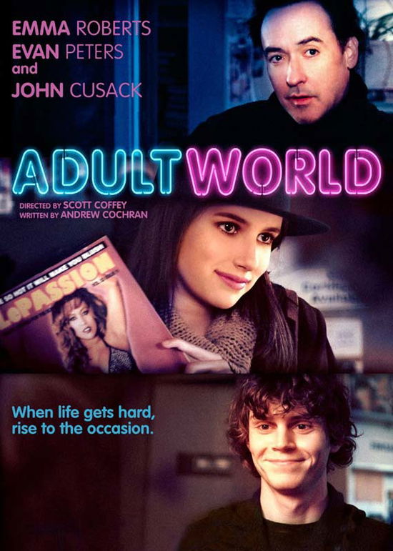 Cover for Adult World (DVD) (2014)